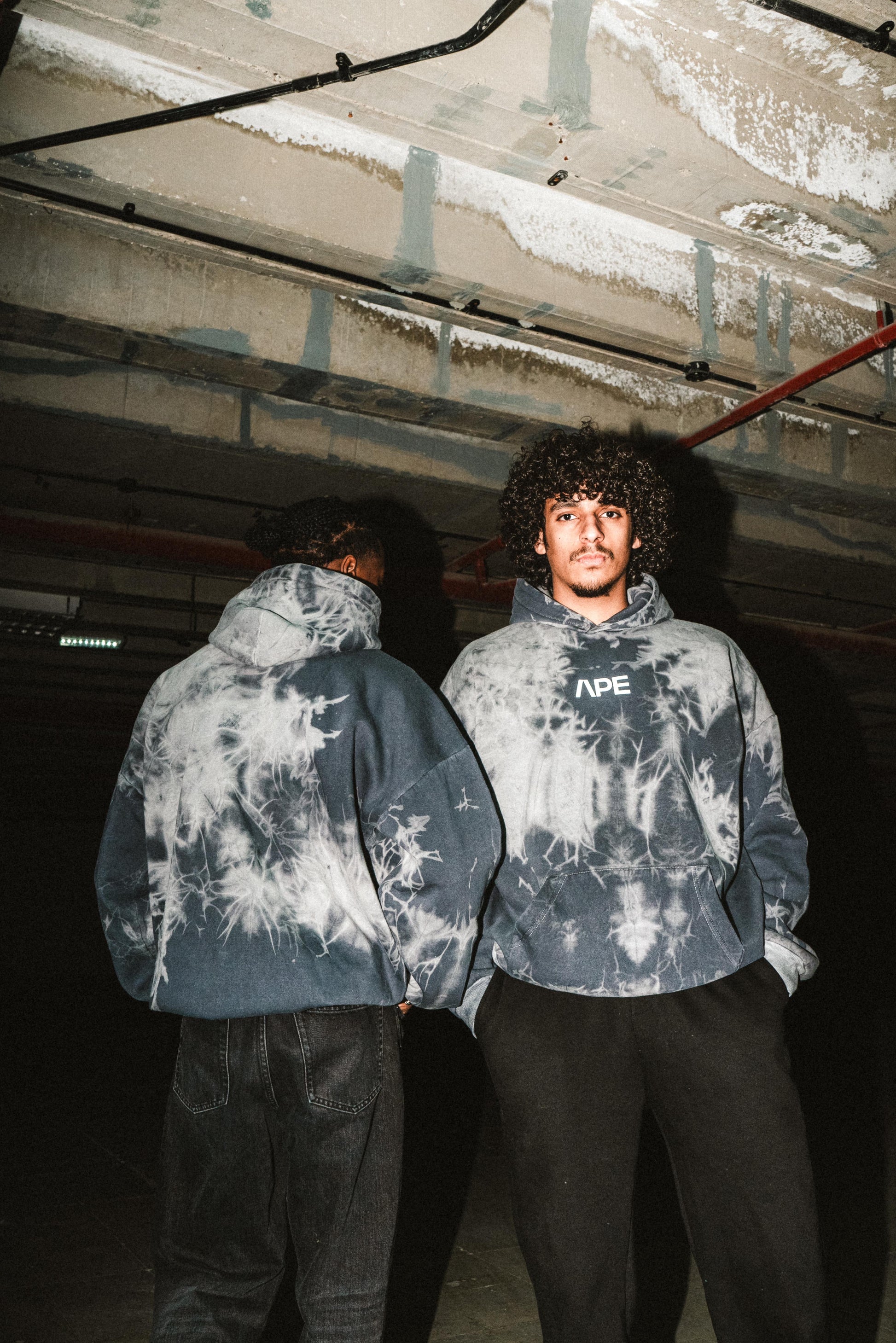 Ape washed hoodie