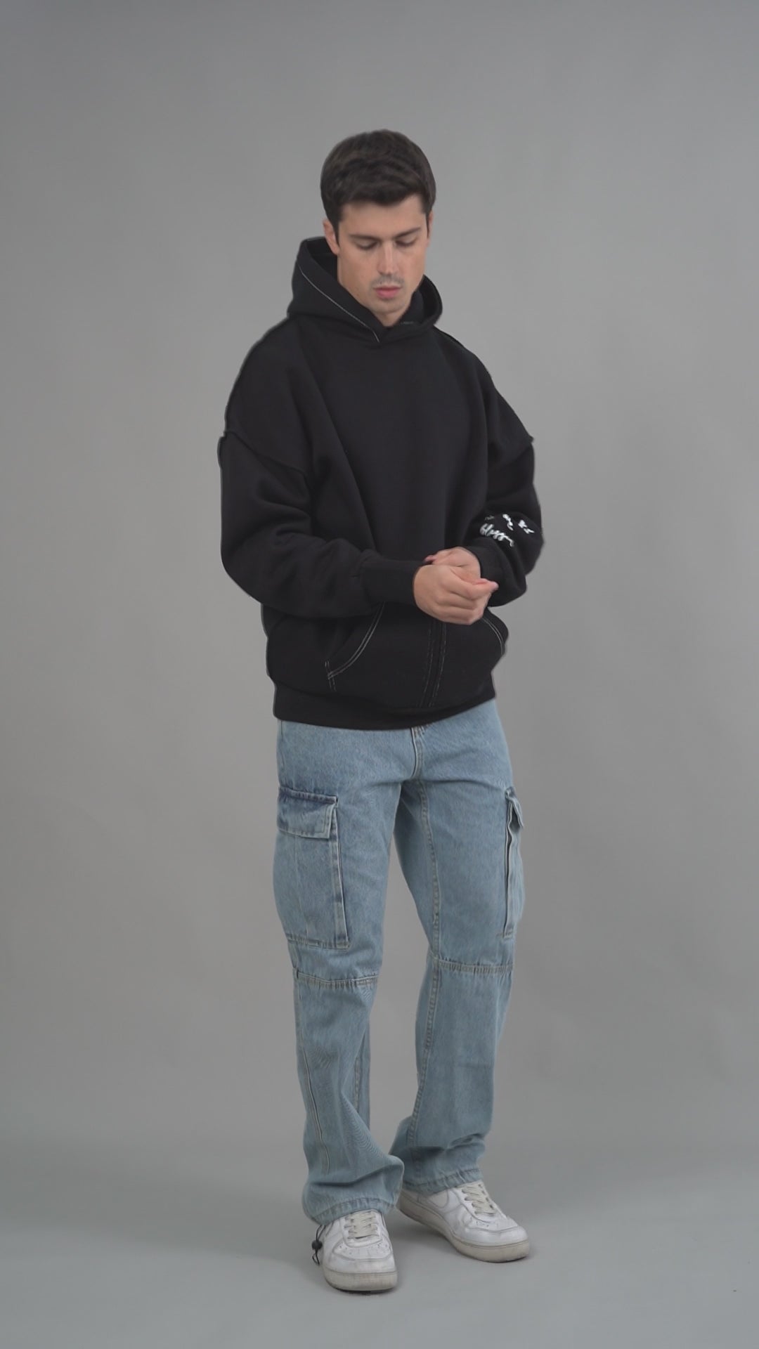 Ape inside out hoodie
